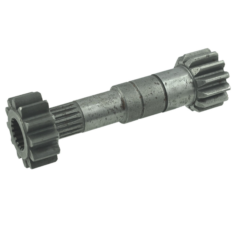 Вал 13T / 18T / 131 мм + зірочка 12T / 18T / Iseki TU1400 / ΤΧ1410 / TX1510 / TX2160