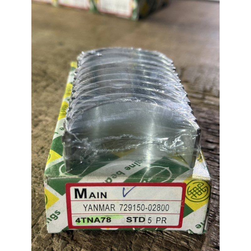 Вкладиші корінні Yanmar 4TNA78 - 4TNV78 - STD Вкладиші корінні Yanmar 4TNA78 - 4TNV78 - STD