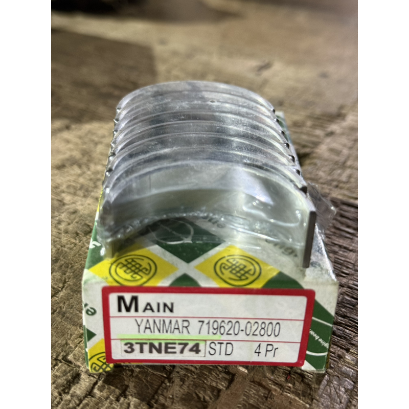 Вкладиші корінні Yanmar 3TNE74 - 3TNE72 - 3TNA72 - STD Вкладиші корінні Yanmar 3TNE74 - 3TNE72 - 3TNA72 - STD