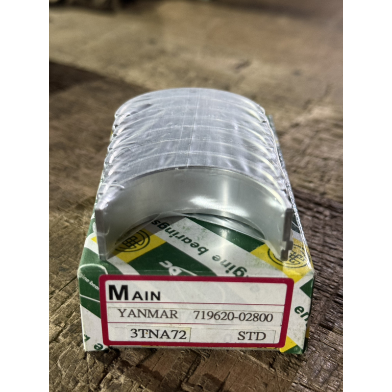 Вкладиші корінні Yanmar 3TNA72 - std Вкладиші корінні Yanmar 3TNA72 - std