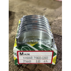 Вкладиші корінні Yanmar 3TNA68 - 0.50 - ремонтні