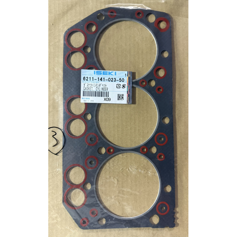 Прокладка ГБЦ Iseki E3CD - оригінал - 6211-141-023-50 Прокладка ГБЦ Iseki E3CD - оригінал - 6211-141-023-50