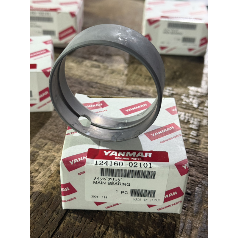 Вкладыш корня Yanmar 2TR15 - YM1500 - STD - 124160-02101 - оригинал Вкладыш корня Yanmar 2TR15 - YM1500 - STD - 124160-02101 - оригинал