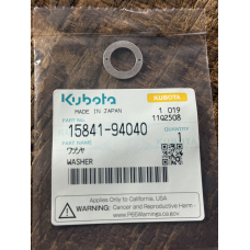 Шайба топливной форсунки Kubota D722, D1105, V1505, V2203 - оригинал