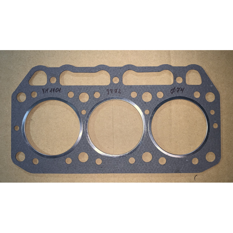 Прокладка ГБЦ на Yanmar YM1401 - 3T72 Прокладка ГБЦ на Yanmar YM1401 - 3T72