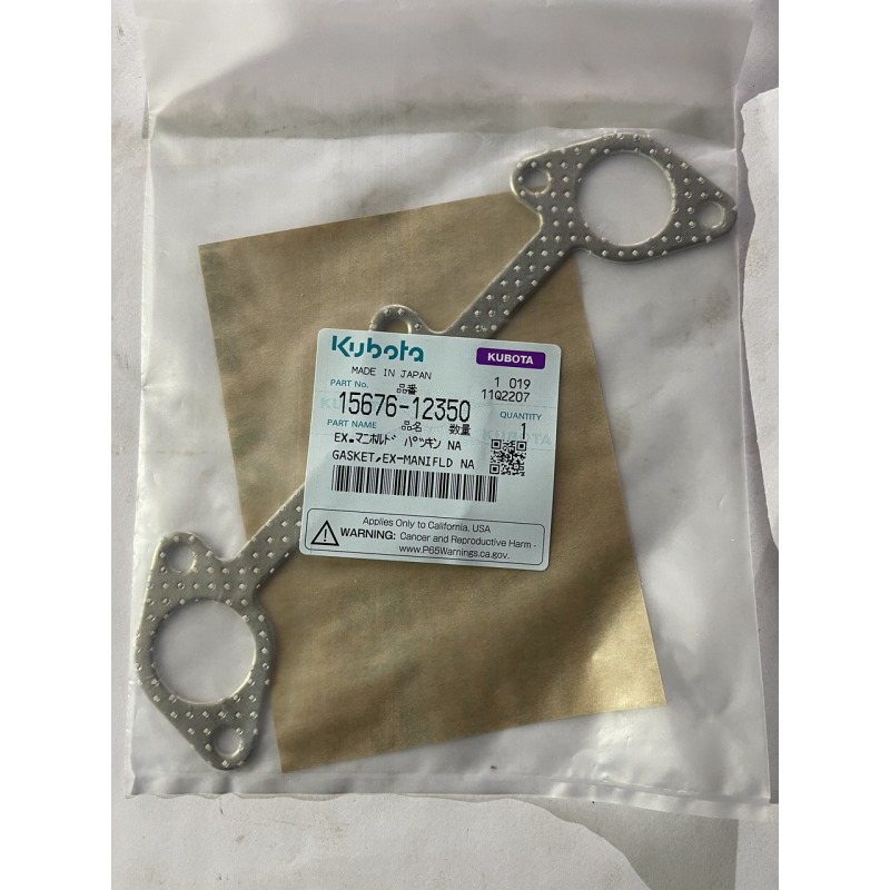Прокладка випусного колектора Kubota D950 - 15676-12350