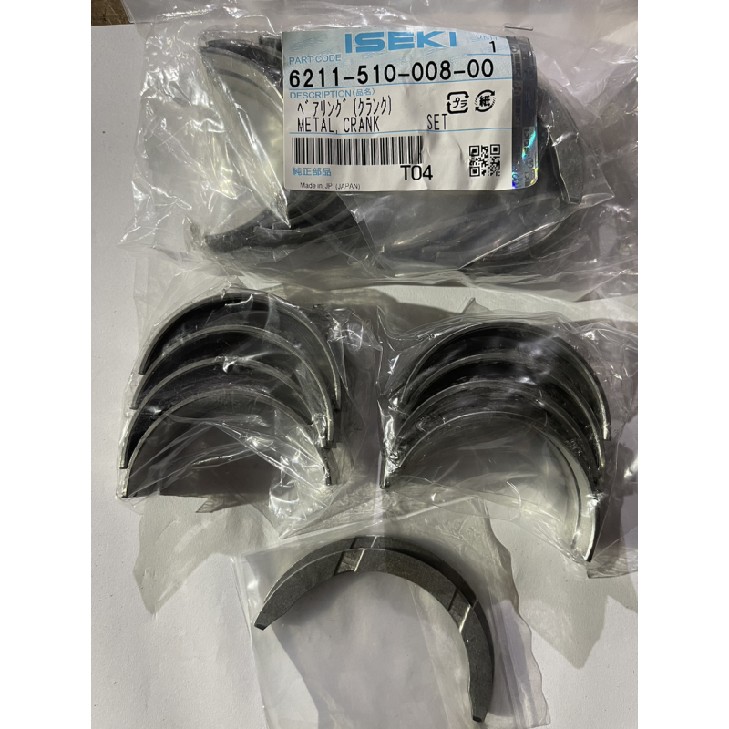 Вкладиші корінь Iseki E3CD, E3CF, E3CE STD - 6211-510-008-00 Вкладиші корінь Iseki E3CD, E3CF, E3CE STD - 6211-510-008-00